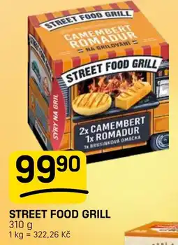 Flop Street Food grill nabídka