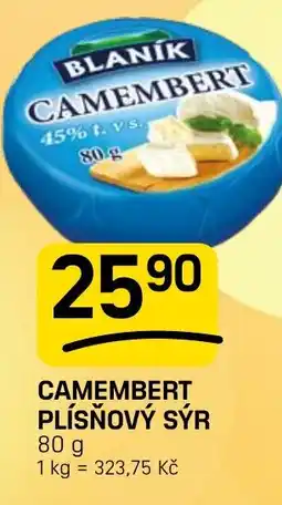 Flop Camembert plísňový sýr nabídka