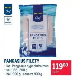 Makro Pangasius filety nabídka