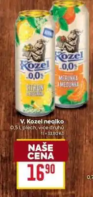 Billa V. Kozel Nealko nabídka