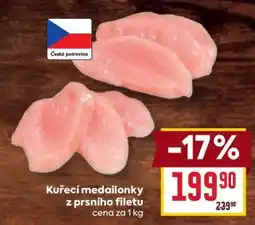 Billa Kuřecí medailonky z prsního filetu nabídka