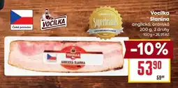 Billa Vocílka Slanina nabídka