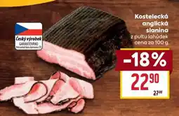 Billa Kostelecká anglická slanina nabídka