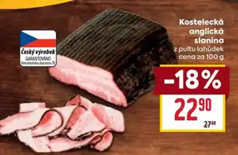 Billa Kostelecká anglická slanina nabídka