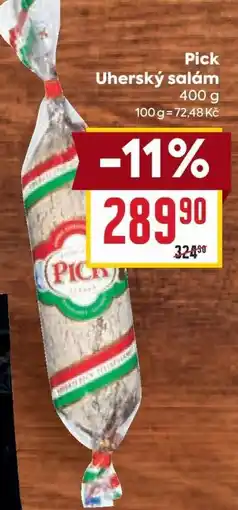 Billa Pick Uherský salám nabídka