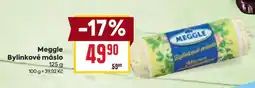 Billa Meggle Bylinkové máslo nabídka