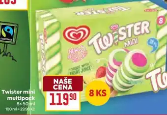 Billa Twister mini multipack nabídka