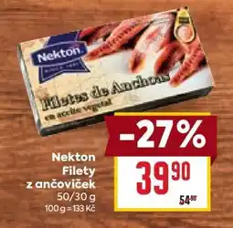Billa Nekton Filety z ančoviček nabídka