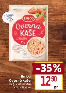 Billa Emco ovesná kaše nabídka