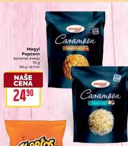 Billa Mogyi Popcorn nabídka