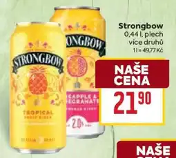 Billa Strongbow nabídka