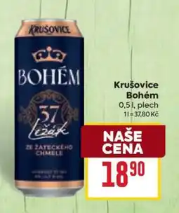 Billa Krušovice Bohém nabídka