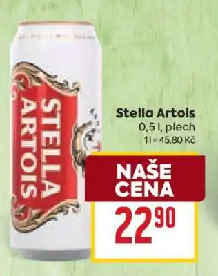 Billa Stella Artois nabídka
