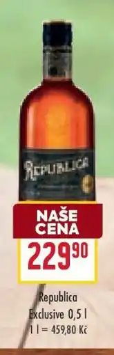 Billa Republica Exclusive 0,5 l nabídka