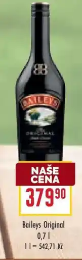 Billa Baileys Original nabídka