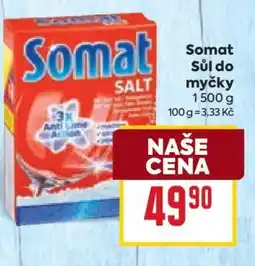Billa Somat sůl do myčky nabídka