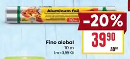 Billa Fino Alobal nabídka