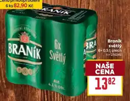 Billa Braník světlý nabídka