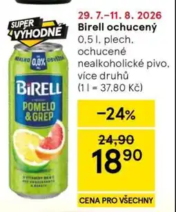 Tesco Birell ochucený nabídka