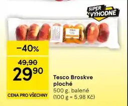 Tesco Tesco Broskve ploché nabídka
