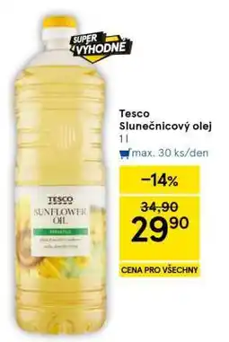 Tesco Tesco Slunečnicový olej nabídka