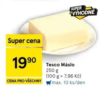 Tesco Tesco Máslo nabídka