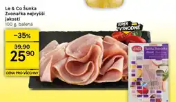 Tesco Le & Co Šunka Zvonařka nejvyšší jakosti nabídka