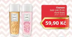 Teta Chanson body mist 75 ml nabídka