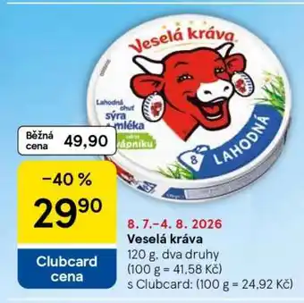 Tesco Veselá kráva nabídka