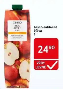 Tesco Tesco jablečná šťáva nabídka