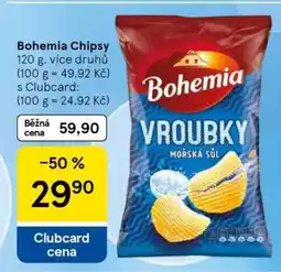 Tesco BOHEMIA CHIPSY nabídka