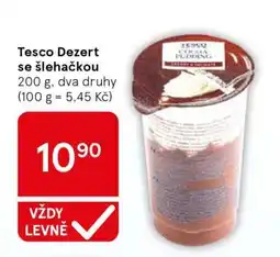 Tesco Tesco Dezert se šlehačkou nabídka