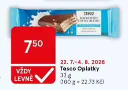 Tesco Tesco Oplatky nabídka