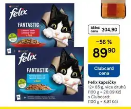 Tesco Felix kapsičky nabídka