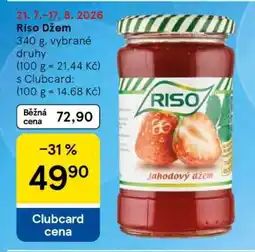 Tesco Riso Džem nabídka