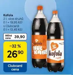 Tesco Kofola nabídka