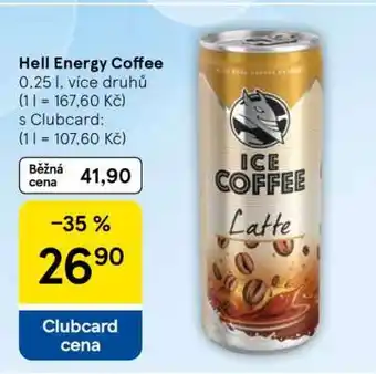 Tesco Hell Energy Coffee nabídka