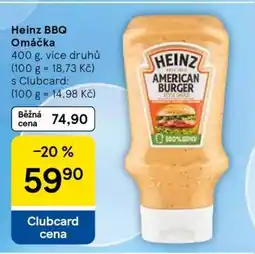 Tesco Heinz BBQ Omáčka nabídka
