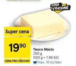 Tesco Tesco Máslo nabídka