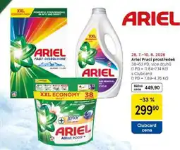 Tesco Ariel prací prostředek nabídka