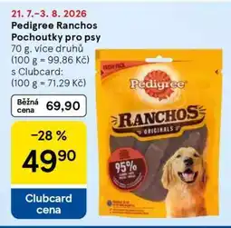 Tesco Pedigree Ranchos Pochoutky pro psy nabídka
