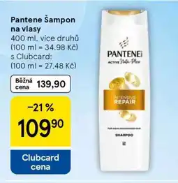 Tesco Pantene šampon na vlasy nabídka