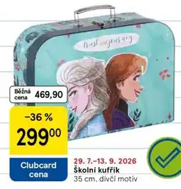 Tesco Školní kufřík nabídka