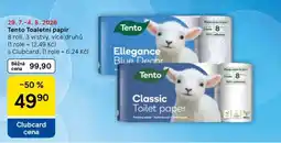 Tesco Tento toaletní papír nabídka