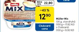 Tesco Müller Mix nabídka