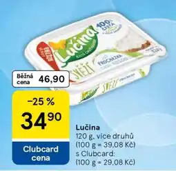 Tesco Lučina nabídka