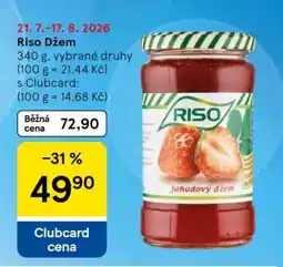 Tesco Riso Džem nabídka