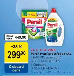 Tesco Persil Prací prostředek XXL nabídka