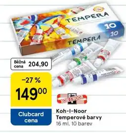Tesco Koh-i-noor Temperové barvy nabídka