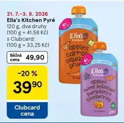 Tesco Ella's Kitchen Pyré nabídka